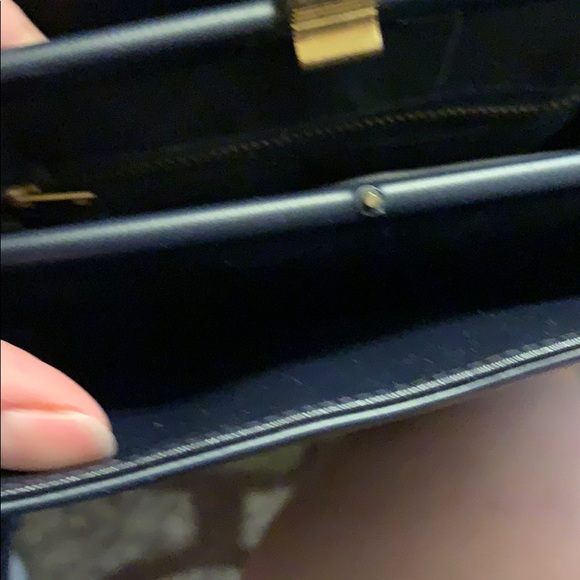 Theodor California bag. Dark navy blue handbag VG - Picture 6 of 7